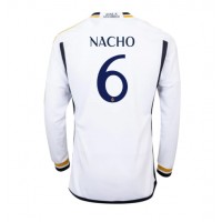 Fotballdrakt Herre Real Madrid Nacho #6 Hjemmedrakt 2023-24 Langermet